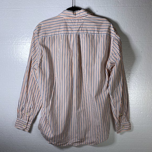Tommy Hilfiger Sz L Striped Button Up Dress Shirt - Picture 3 of 9